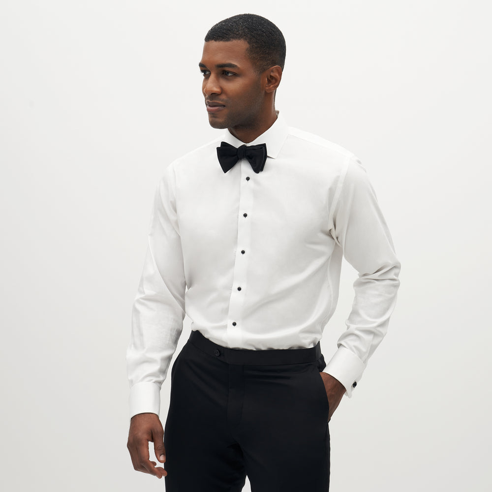 Men's White Dress Shirts | SuitShop
